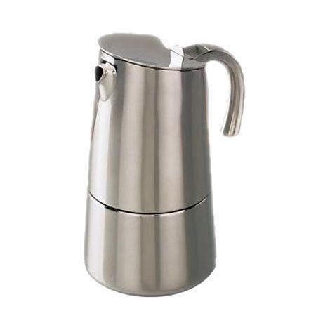 Cafetera BRA Bella inoxidable 2 tazas para todo fuego (1/5)