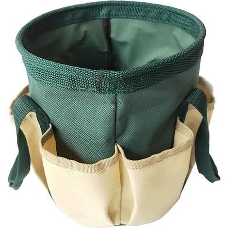 Gartengerätetasche, Aufbewahrungseimer für Gartengeräte, strapazierfähige, wasserdichte Canvas-Tasche, Gartengeräte-Set (1/5)