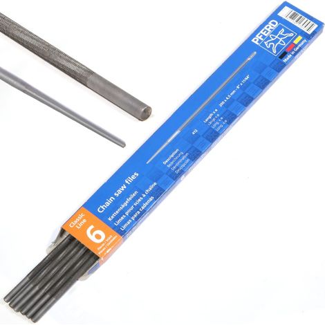 Limes pour affûtage Pferd Ø 4,5 mm, L 200 mm Par 6