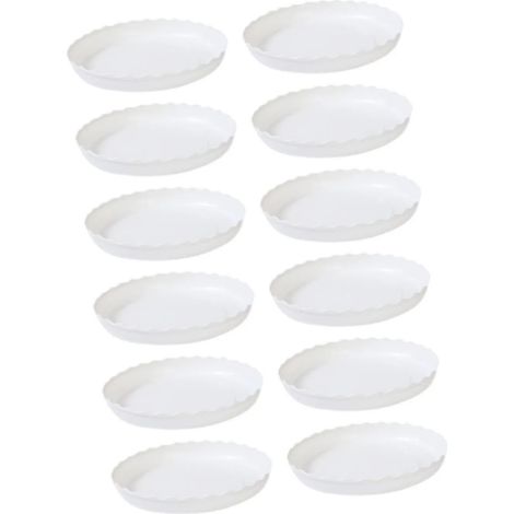 Platillo pour plantes de 12 pièces, design traditionnel, élégant (1/5)