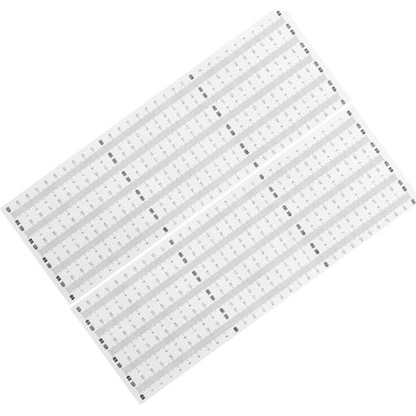 20 Pièces Règle Adhésive en Pvc Autocollante Graduations Gravées, Facile à Nettoyer, pour Travail du Bois et Table à Dessin (1/5)