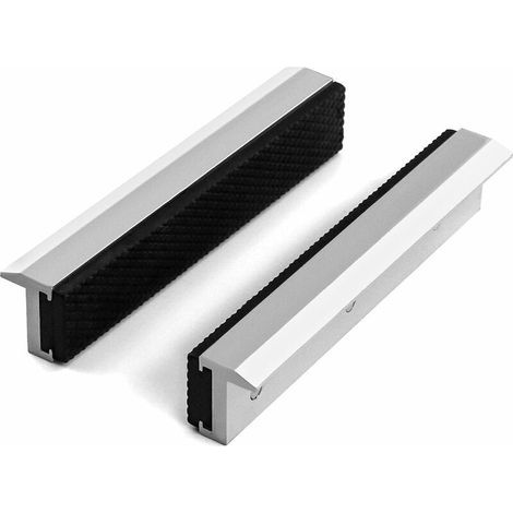 Mors de protection pour étau – Accessoire 150 mm en nylon – Fixation magnétique pour travail du bois et plomberie (1/5)