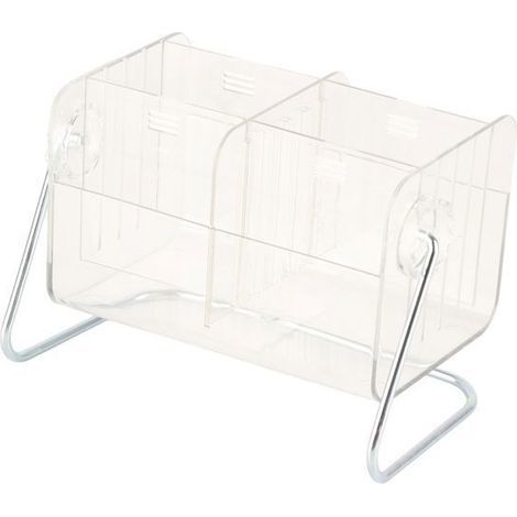 Desk Organizer - Transparent - Remote Control Holder - 12.5 x 18 x 12 cm - Eco-Friendly - Practical