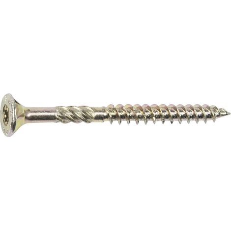 Schmid Schrauben Holzbauschrauben 4.5 x 50 mm TX 20 Senkkopf - 200 Stück Spanplattenschrauben & Holzbauschrauben