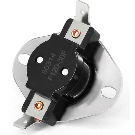 Interrupteur de thermostat à réarmement automatique 80314 F120, dispositif de limite basse, compatible avec la régulation de sécurité de la température des fours à bois, multicolore. (1/5)