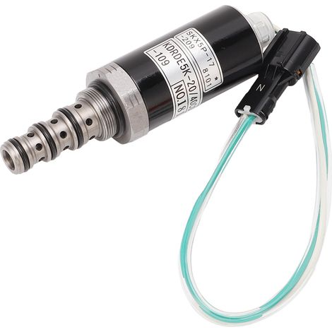 Électrovanne de pompe hydraulique pour excavatrice KDRDE5K‑20/40CO4‑109, acier allié haute dureté, pour EC140, EC210 et EC290 (1/5)