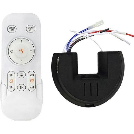 Kit de remplacement de télécommande universelle pour ventilateur de plafond à 3 vitesses et minuterie (1/5)