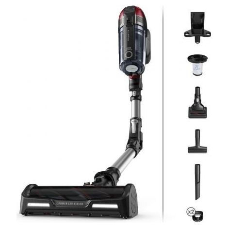 aspirador escoba recargable 25.2v x-force flex auto negro y rojo - RH98A7WO - rowenta - (1/5)