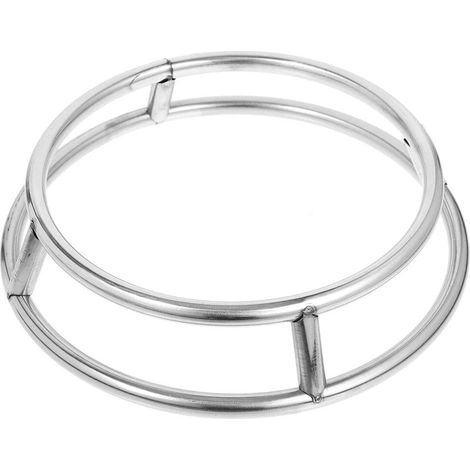 Support de casserole/dessous de plat en acier inoxydable épais résistant à la chaleur (1/5)