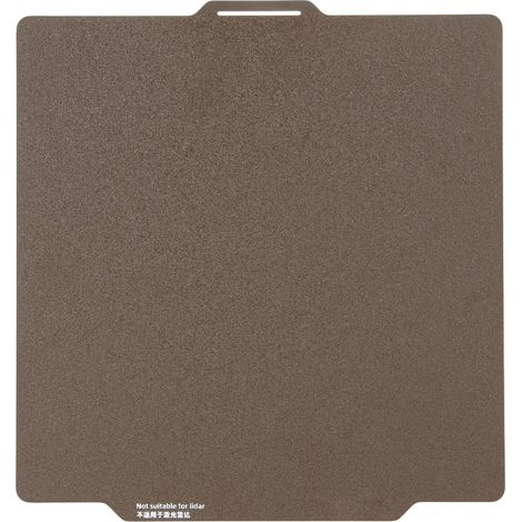 Plateau d'impression 3D double face en acier PEI poudré 10,9 x 10,1 pouces pour remplacement Bambu X1/P1P (1/5)