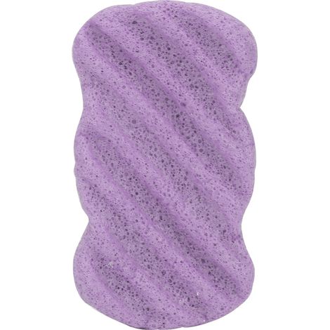 Éponge faciale en fibre végétale lavable et réutilisable, exfoliante pour le visage, gant de toilette portable, violet (1/5)