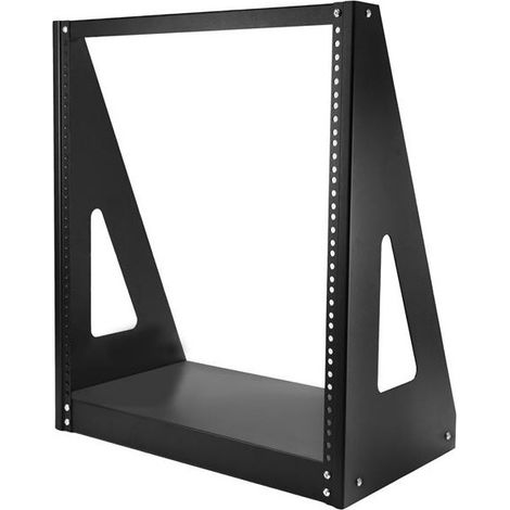 StarTech.com 2POSTRACK12 rack Rack indipendenti Nero (1/5)