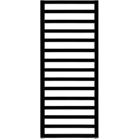 TERMOARREDO ZEHNDER QUARO H. 971 Nero Opaco Largh. cm 45