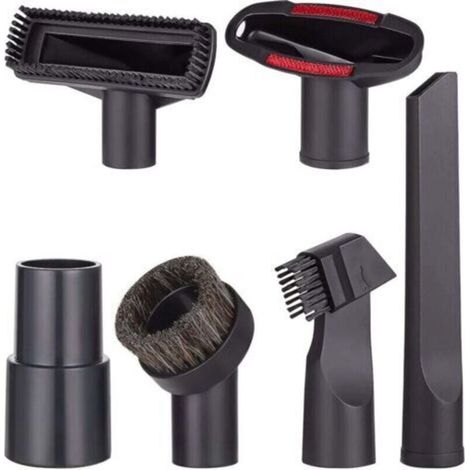 6 Pièces Accessoires pour Aspirateur, Convient aux Aspirateurs de Calibre 32 mm,pour Embout Aspirateur Karcher/Rowenta/Hoover/Xoiture/Bosch/Miele NPTERBL (1/5)