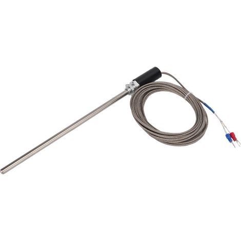 Sonde de température thermocouple type K M12, capteur thermique en acier inoxydable avec câble de 5 mètres (1/5)