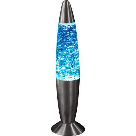 Lampe À Cire - Lampe À Paillettes Avec LED Changeante - Décoration Intérieure Pour Salon Chambre Chevet - 100 ml (1/3)