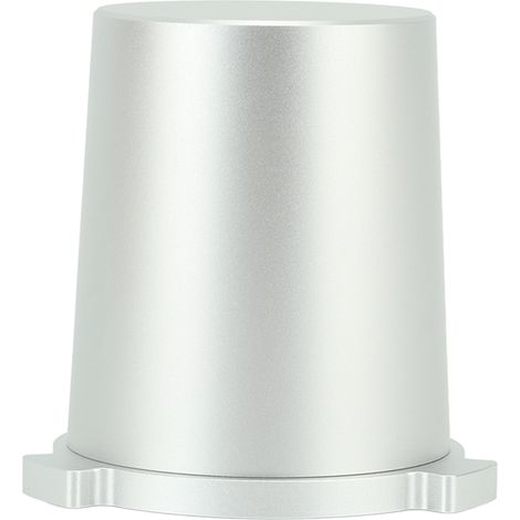 Doseur en alliage d'aluminium 51 mm pour poudre spéciale, compatible avec les machines à café Delonghi série 9 (réf. 9335, argent). (1/5)