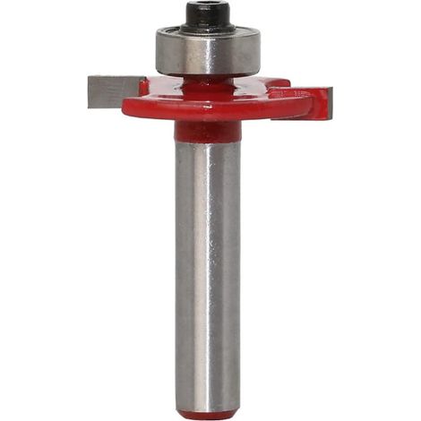 8mm Shank Groove Cutter Woodworking Router Bit Straight Groove Cutter T Shape Router Bits for Woodworking Carpentry Tool, Diameter 30mm (1/5)