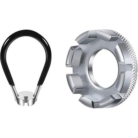 Fahrradspeichenschlüssel-Set – 2-teilig – für MTB, Rennrad, BMX und Fahrradgurt (1/5)