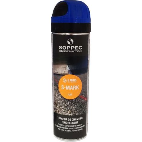 SPRAY SOPPEC S AZUL FLUORES. 500ML - RULO PLUMA