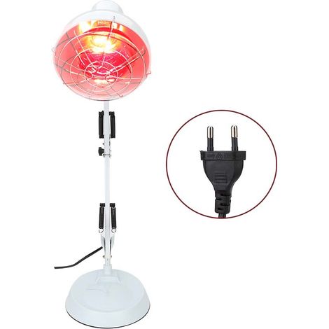 Lampe de thérapie par infrarouges, appareil de physiothérapie à chaleur douce, coussin chauffant lumineux (prise UE 220V) (1/5)