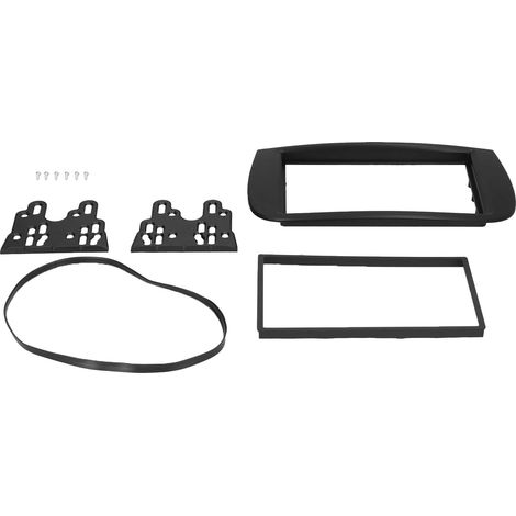 Autoradio 2 DIN Cadre Façade DVD Navigation Panneau pour Mercedes Classe SL R230 / G500 G55 Wagon (1/5)