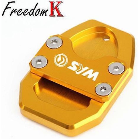 CNC-Seitenständer-Verlängerungsplatte für Sym Cruisym300 Gts300i Gts 300 300i Motorrad - Gold (1/5)