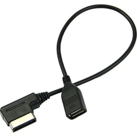 Câble audio USB interface AMI pour Audi, connexion iPod et iPhone, câble musique pour voiture, accessoire auto