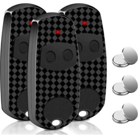3PCS Telecommande pour Came 433,92 MHz Top 432EE, 2 Canaux Telecommande Portail Compatible avec Came Top-432EE/ EV/NA (1/5)