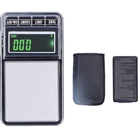 Balance de poche numérique pour bijoux en or, haute précision 0,1 g, alimentation USB, modèle DS291000G (1/5)