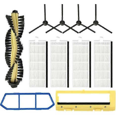 Kit nettoyage Amibot Spirit H2O, ILIFE A4, A4S, A40, X432 : brosse à rouleau, filtre HEPA et crépine de rechange. (1/5)