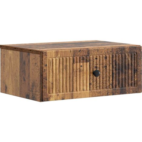 Nachttisch Altholz 49 x 34,5 x 20 cm Holzwerkstoff vidaXL