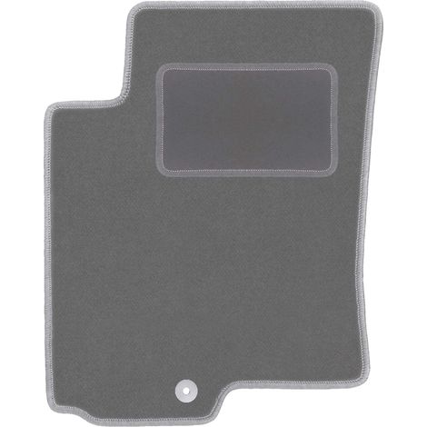Fahrermatte aus Velours für: Hyundai Accent MC Schrägheck, Limousine (2005–2011) Graphit