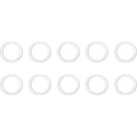 10 Pièces Joints en Silicone Alimentaire pour Cafetière Moka, Joint de Remplacement Durable et Étanche pour Cafetière Italienne 6 tasses, Joint Résistant Haute Température (1/5)