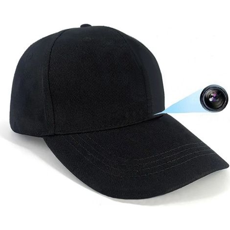MINI CÁMARA ESPÍA OCULTA FULL HD WIFI EN UNA GORRA DE BÉISBOL