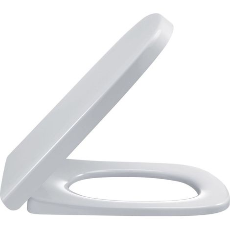 Jacob Delafon – Abattant WC standard en thermodur – Charnières métal – Antibactérien – 2 ans de garantie – Pour usage intensif