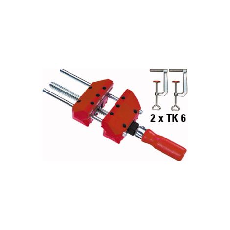 Bessey S10-ST Pressa Flessibile Rossa 90 mm Mandibola