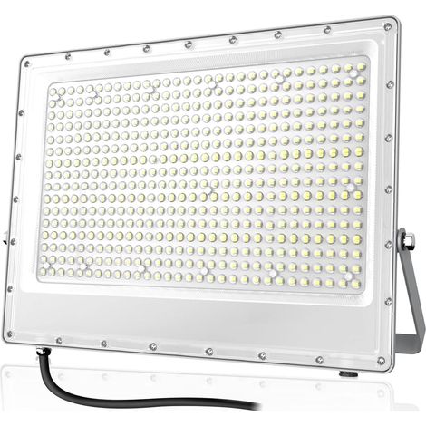 Projecteur LED Extérieur 400W, 40000LM avec 540 LEDs IP65 Étanche - Spot Luminaire 6500K pour Jardin, Patio, Garage, Entrée (1/5)