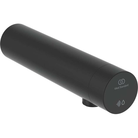 Ideal Standard SensorFlow - Mitigeur de lavabo à capteur sans mélangeur, alimentation secteur, noir satiné A7562XG (1/3)