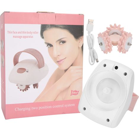 Nouvel appareil de massage portatif avec rouleaux de massage, mini appareil minceur visage 3D, appareil minceur électrique, machine à brûler les graisses, machine à dissoudre les graisses, machine à b (1/5)