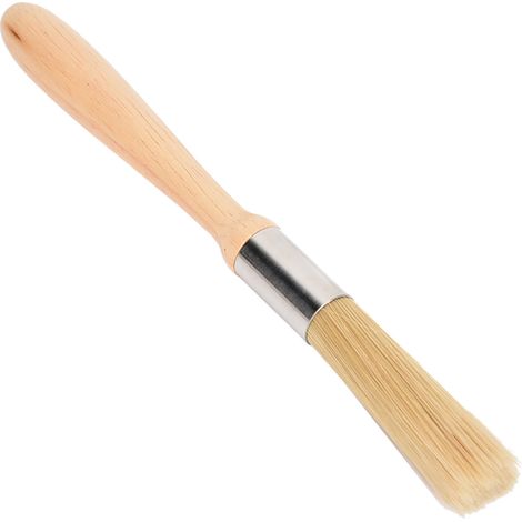 Brosse de nettoyage à manche en bois pour moulin à café et machine à café (1/5)