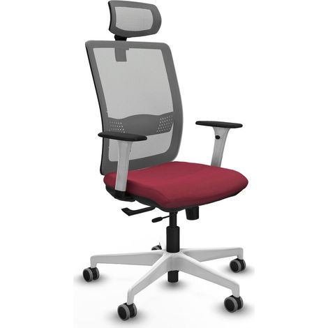 Sedia da Ufficio Piqueras y Crespo 1B026G2 Rosso Granato (1/5)