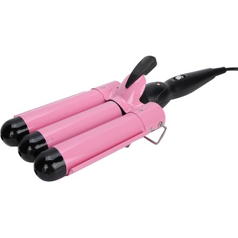 Fer à friser électrique à 3 embouts de 32 mm, outil de coiffure, prise 110-240 V (1/5)