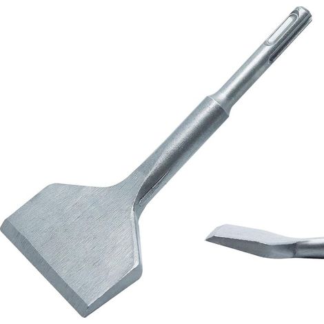 Ciseau à carrelage 180mm x 75mm – Acier allié trempé – Pour retrait de carreaux et béton – Utilisation avec perceuses à percussion (1/5)