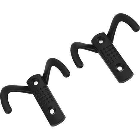 Crochet double robuste pour suspendre manteaux et chapeaux, lot de 6, (1/5)