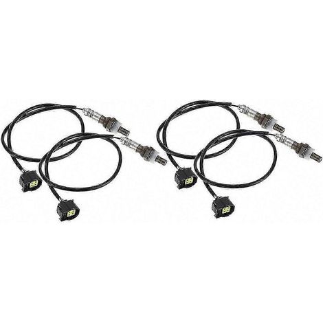 Breitband-Sauerstoffsensor, 4 Stück, kompatibel mit Chrysler, Dodge, Jeep, Ram, Teilenummer 56028994AA, 56041698AA (1/5)