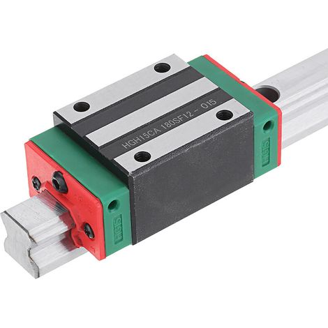 Machifit HGR15 Linear Rail Guide 100-1200mm with HGH15CA Linear Block CNC Parts New