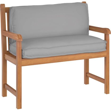 Maison Exclusive - Kissen Oxford-Stoff Grau 120 x 40 x 12 cm (1/5)