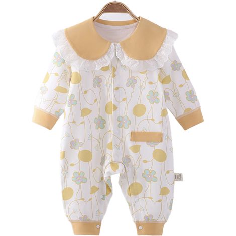 1 gigoteuse de transition en coton, manches longues, sans capuche, pour bébé de 0 à 1 an (70 cm ou 77 cm), printemps-automne (1/5)
