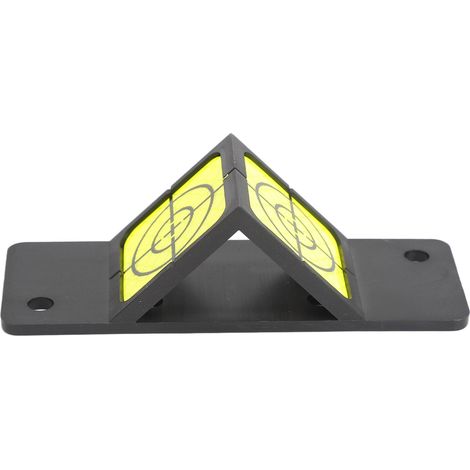 Doppelseitiger Reflektorprisma mit 45°-Winkel, optisches Glasprisma für Totalstationen und Tunnelvermessung MP117‐2 (1/5)